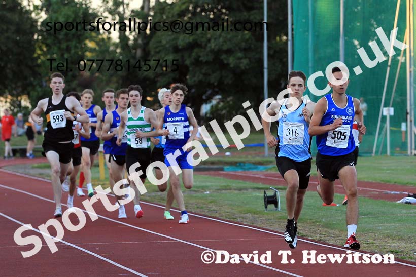 800 metres, 2022 NEGP Monkton No. 6, Wednesday, Aug. 10th. Photo: David T. Hewitson/Sports for All Pics
